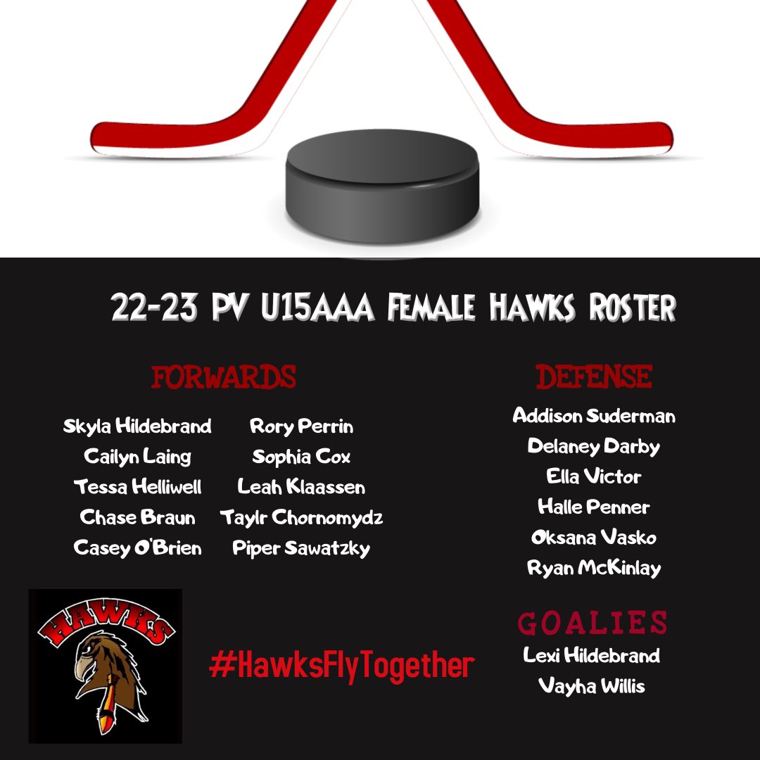 PV AAA U15 Female Hawks tweet media