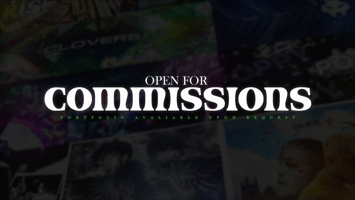 Aidriks's tweet photo. Open for Commissions!
• For business inquiries, message me through Twitter. 📨

Check my past work on ↓
• Behance: https://t.co/PMJixWS37B https://t.co/Vkic2OR7it