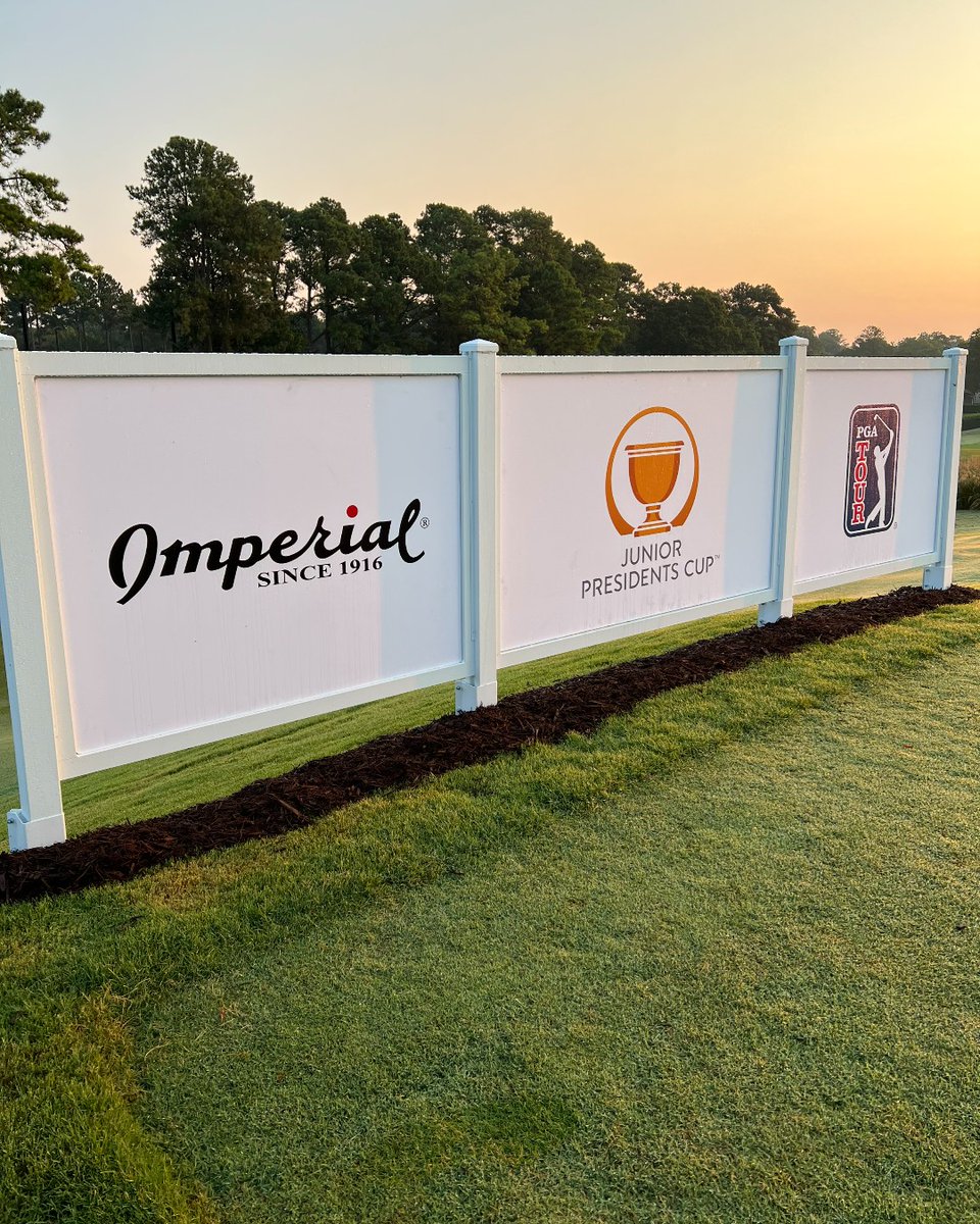 ImperialHats's tweet photo. In our relentless pursuit &amp; commitment to growing the game of golf, Imperial is MORE than honored to be here at Myers Park Country Club sponsoring the #JrPresidentsCup! 🙌 @ajgagolf @presidentscup #JuniorGolf #ImperialLife

#golflife #golfstagram #golfislife #whyilovethisgame https://t.co/VU3olUciEH