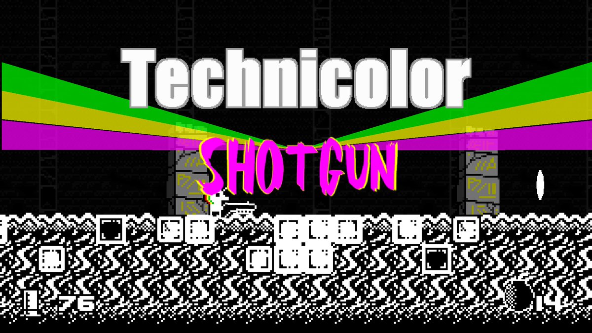 Unichrome: a 1-Bit Unicorn Adventure を少し遊びました。荒い部分やちょっとしたバグが多いけど、しっかりとアクションシューティングになってて以外と面白い。
ただ、ジャンプアクションがシビアで難しい。 