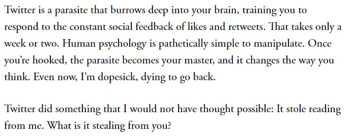 ClimateDuncan's tweet image. I've been spending too much time on Twitter. I've learned a lot and met some incredible people, but I've neglected other aspects of my life. I've been abstaining on Sundays, but that is not sufficient. I plan to spend less time here. This article is good. theatlantic.com/ideas/archive/…