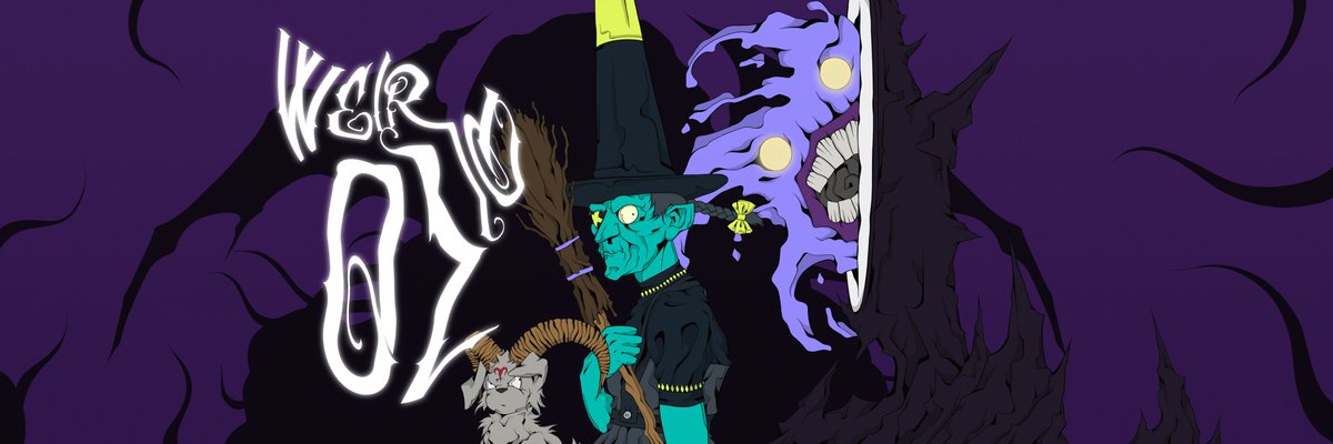 weirdoz_nft's tweet photo. the shadow continues to grow...
when the weirdos of oz meet ancient terrors, minds and bodies will melt

#sneakpeek #cardano #nfts #cnfts #CardanoNFTs https://t.co/5NvvTz96Xw