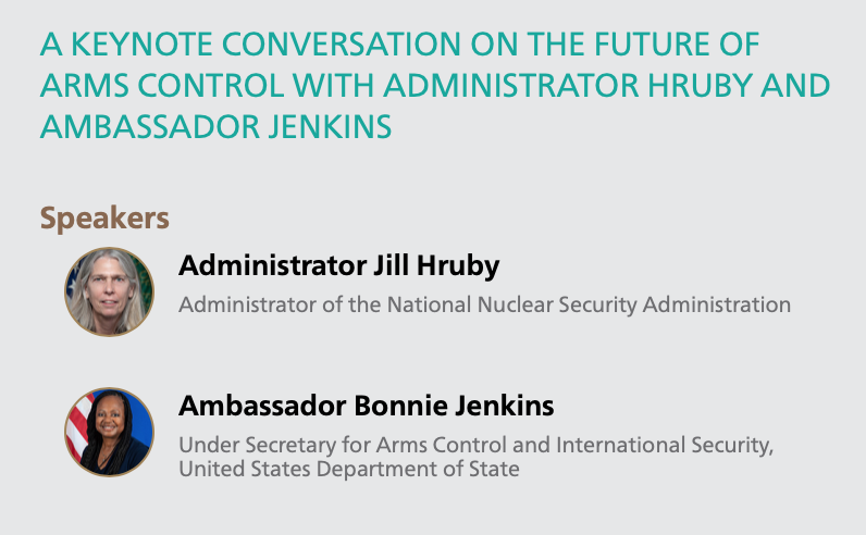 james_acton32's tweet photo. There are 38 days to go until #Nukeconf!
Our keynotes include a discussion between Under Secretary of @StateDept, @Jenkinsbd, and @NNSANews Administrator, @NNSAHruby, on the future of arms control.
Register now before in-person places sell out!
https://t.co/NgrakmVV9s https://t.co/KvAWcu2fyf