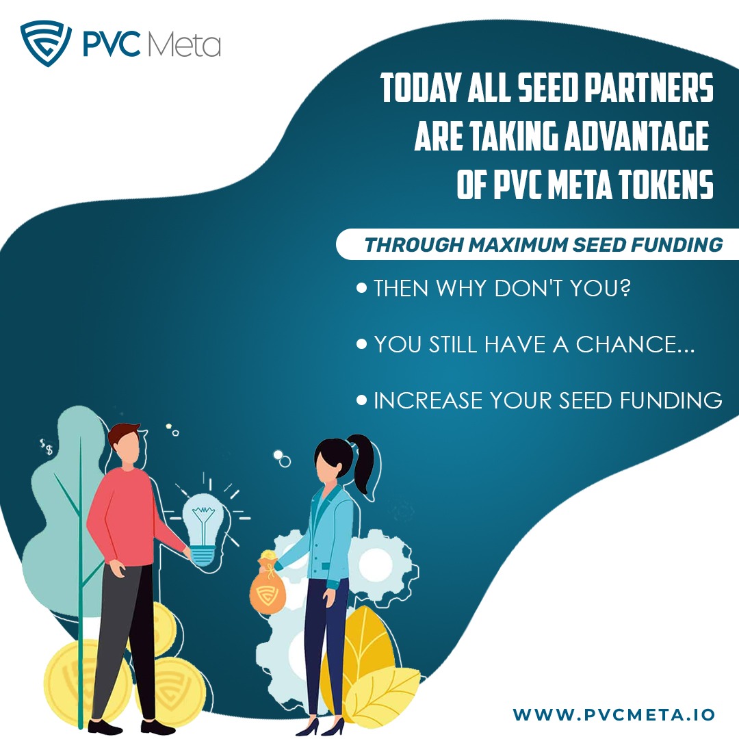 💥Today All Seed Partners are taking advantage of PVC Meta Tokens

🚜Through Maximum Seed Funding

💥Then why don't You?

🪙You still have a Chance...

🌾Increase your Seed Funding

⭐ Also Connect with us on ⭐

🌎 pvcmeta.io 

#pvcmeta #meta #metaverse