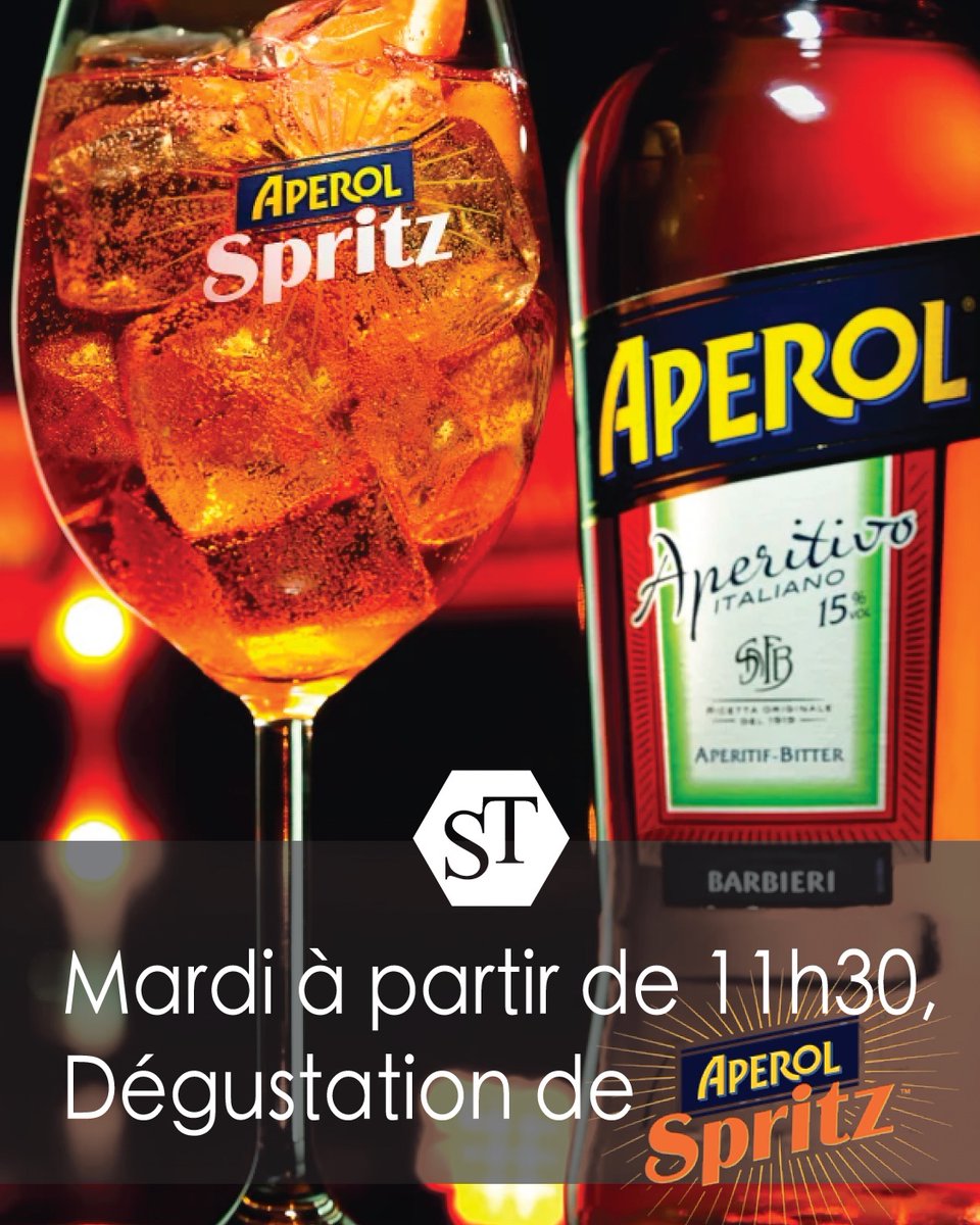 SerlaboTech's tweet photo. Venez déguster un Spritz avec notre équipe Mardi 20 septembre sur notre stand F81 !

#FORUMLABO2022 ! https://t.co/IiSRyK34Xt