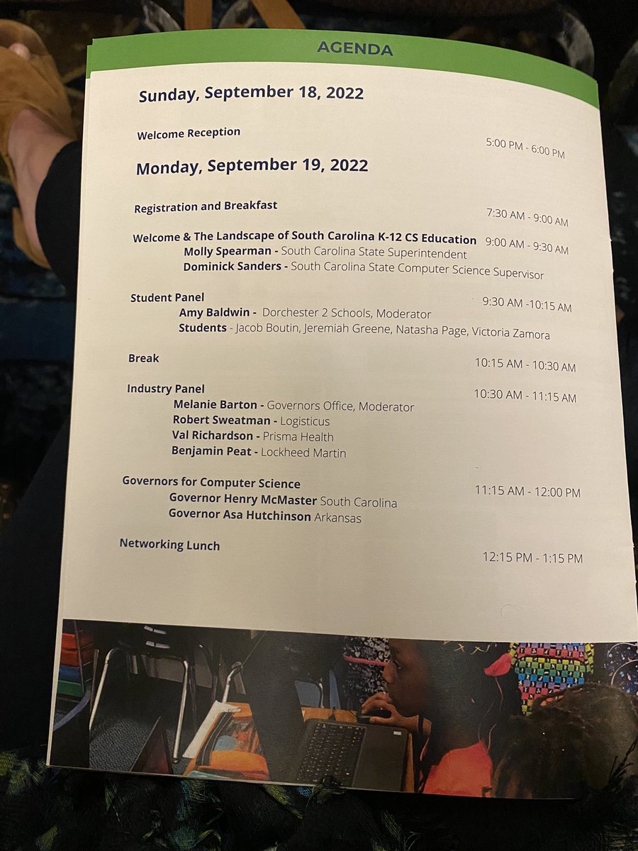 LeliaKate's tweet photo. So grateful to be participating in today’s Computer Science and STEM Summit for South Carolina. @Molly_Spearman #STEMeducation #sctech @SC_Codes #buildcarolina #developcarolina @syllestedavis @gcschools #neverstoplearning https://t.co/Cmid1AcRvb