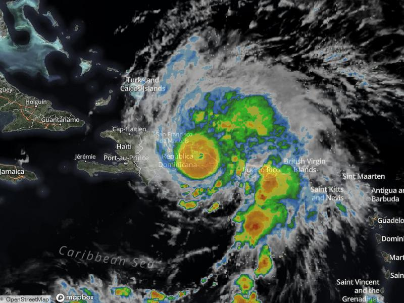 jlgerman's tweet photo. Se estima que #Fiona salga de nuestro territorio a eso de las 2 pm.Pero seguirá incidiendo con lluvias por lo menos 36 a 48 horas. https://t.co/Tp31dUgo9l