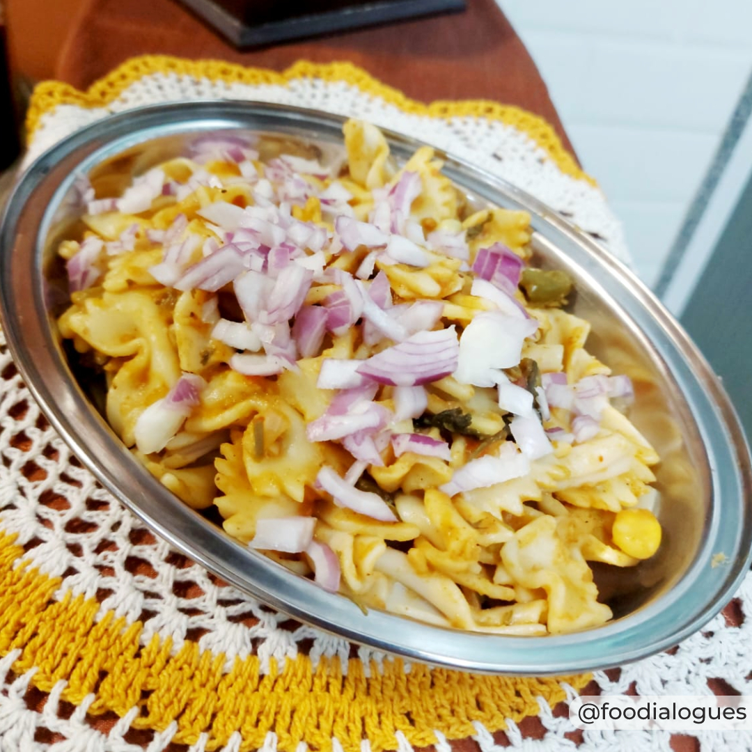 foodialogues's tweet photo. Foodialogues brings to you #pasta , integral to Italian cuisine carefully combined with a spicy #pavbhaji, the heartthrob of millions of #Mumbaikars 💞
#Recipe link here https://t.co/7NebIKuxSG 👈

#foodblog #foodblogger https://t.co/iaGm2EINyP