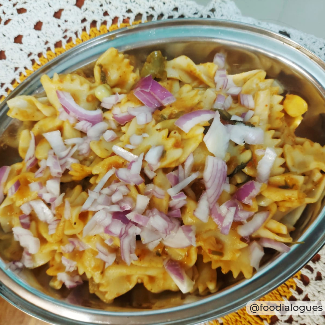 foodialogues's tweet photo. Foodialogues brings to you #pasta , integral to Italian cuisine carefully combined with a spicy #pavbhaji, the heartthrob of millions of #Mumbaikars 💞
#Recipe link here https://t.co/7NebIKuxSG 👈

#foodblog #foodblogger https://t.co/iaGm2EINyP