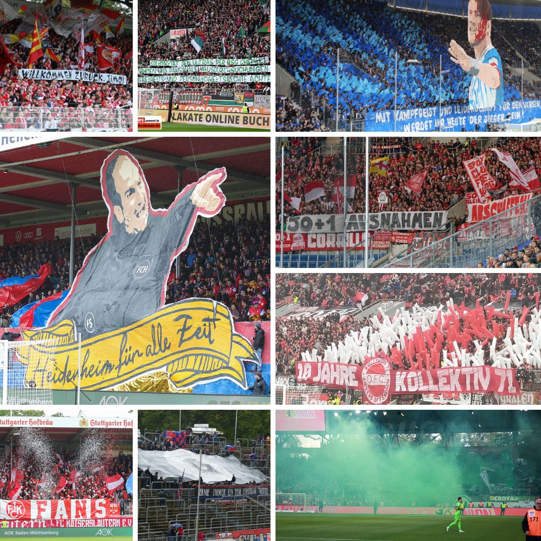FasziFankurve's tweet photo. Montag ist Fanfoto-Tag. Faszination Fankurve zeigt euch zahlreiche weitere Impressionen der Partien des aktuellen Spieltags. Neu dabei ist #FCAFCB, #FCHFCK, #D98FCN, #WSVSVL, #FORRWO, #FCUWOB, #TSGSCF, #RWEFCC: https://t.co/YnySRCRByu https://t.co/E405564tZ0