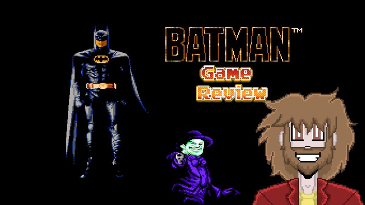 CaseyTheGamer91's tweet photo. My second game review is now live! This week I decided to tackle the notoriously difficult Batman NES game!
https://t.co/dRHBxbaTPX
@BlazedRTs
#Batman #BatmanNES #dccomics #NES #Nintendo #Sunsoft #Batman1989 #TheJoker #comicbooks #YouTube #YouTuber #GameReview https://t.co/Y6O4oFii27