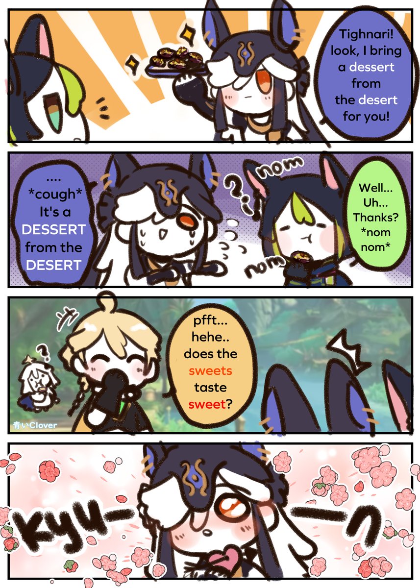 #原神 nice pun Cyno :>
Cant wait to gacha 3.1 