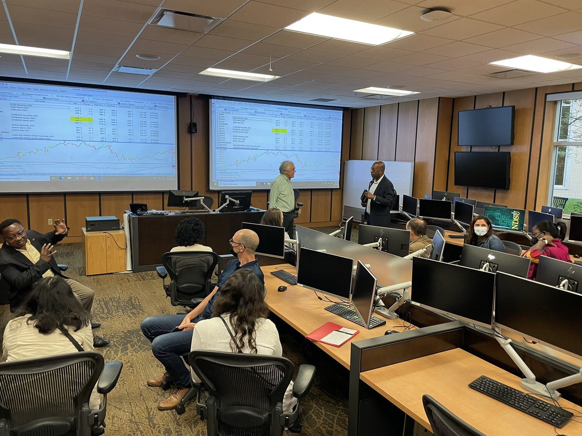 We had an opportunity to host a delegation from USDA-Foreign Agriculture Service this morning. We discussed foreign trade and its’ importance to North Dakota’s agricultural industry and are looking forward to enhancing our partnership. #ndsuag #trade #exports #usda #ndsu