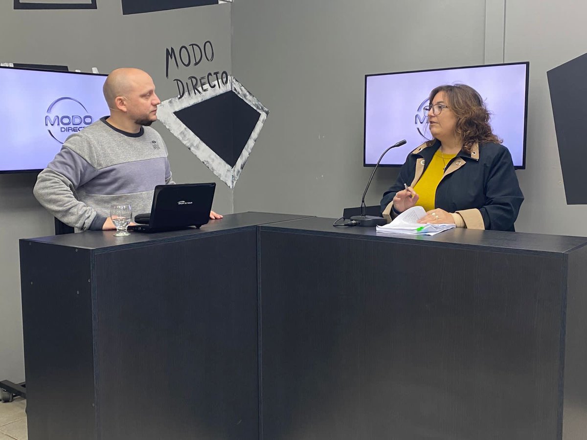 KarinaGBruno's tweet photo. Hoy en #ModoDirecto hablando con @martinaltoale y @roganti_leo sobre la presentación que realizamos por irregularidades en licitaciones de obras públicas @c20villamaria https://t.co/xWUWkNkAhb