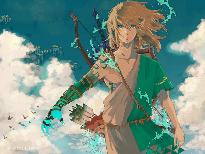 ティアーズオブザキングダムの新衣装好きすぎる #totk #botw #zelda 