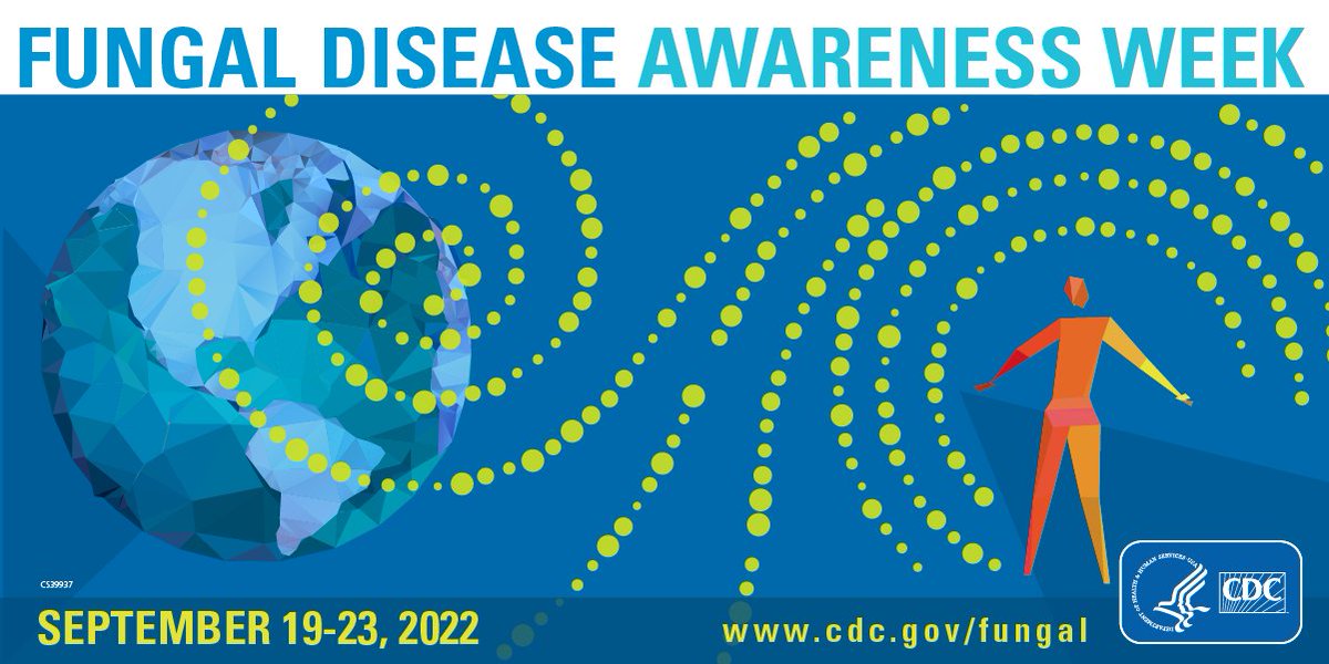 #FungalWeek begins today, highlighting the importance of antifungal stewardship, reducing resistance to antifungal drugs while encouraging healthcare providers and patients to #ThinkFungus when symptoms of infection do not get better with treatment. bit.ly/39oMIqS