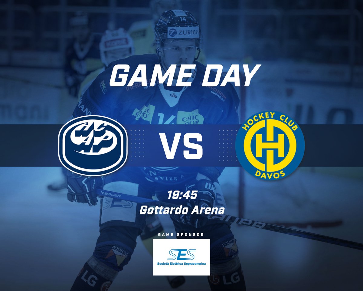 HCAP1937's tweet photo. ⚪️🔵Game day! Alle 19.45 alla Gottardo Arena i biancoblù ospitano il Davos nella partita dell'85esimo! #85anni #HCAP https://t.co/XKuy2PiQqW