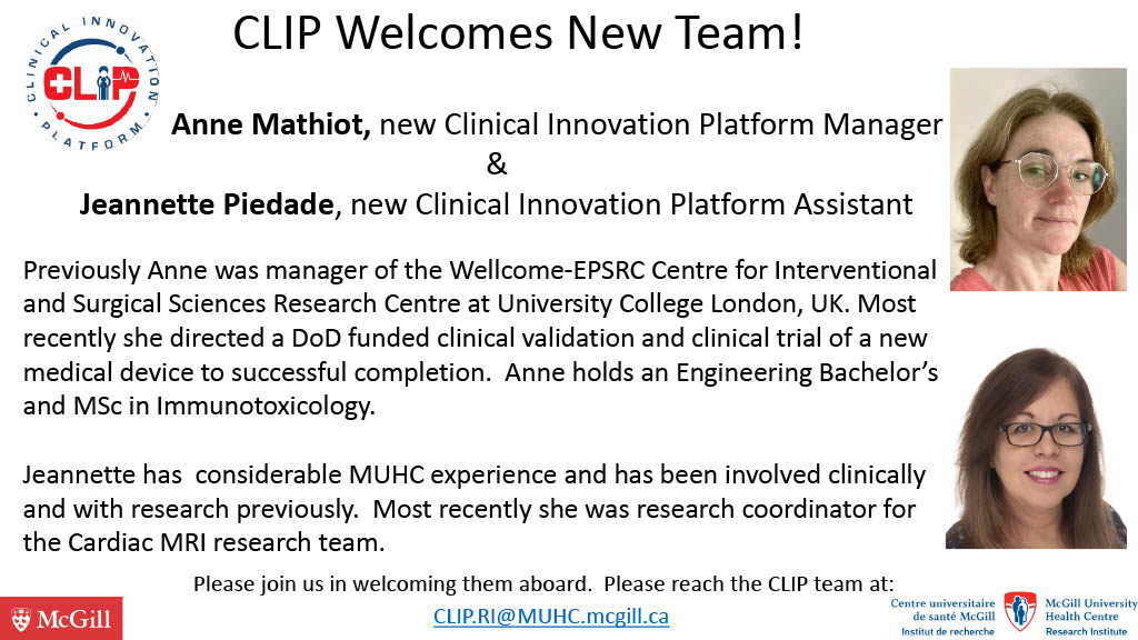 Clinical Innovation Platform (CLIP) tweet media