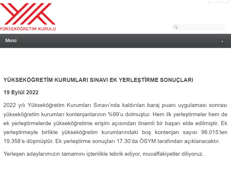unsalim's tweet photo. YÖK'ün 96.015 olarak belirttiği boş kontenjan sanırım sadece devlet üniversitelerinde olanlar. Zira ek yerleştirmede tüm üniversite türlerinde toplam 122 bin 209 boş kontenjan vardı. İlk yerleştirmede 8 bin 313 olan devlet boş kontenjanının 19 bin 358 olması düşme değil artmadır! https://t.co/kPHEz8Own0