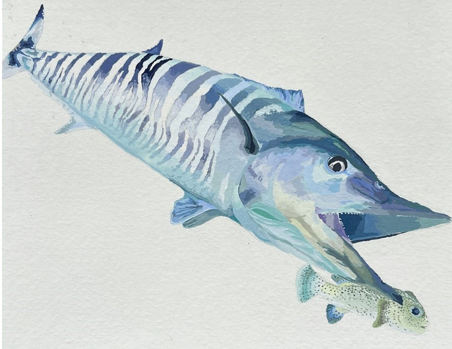 MyFWC's tweet photo. Know a student who likes to draw or paint? The #Fish #Art Contest is now open to all youth in grades K-12!  https://t.co/1xgPgPBvDb Art by Juliana Sessum https://t.co/NlrFBfyJR0