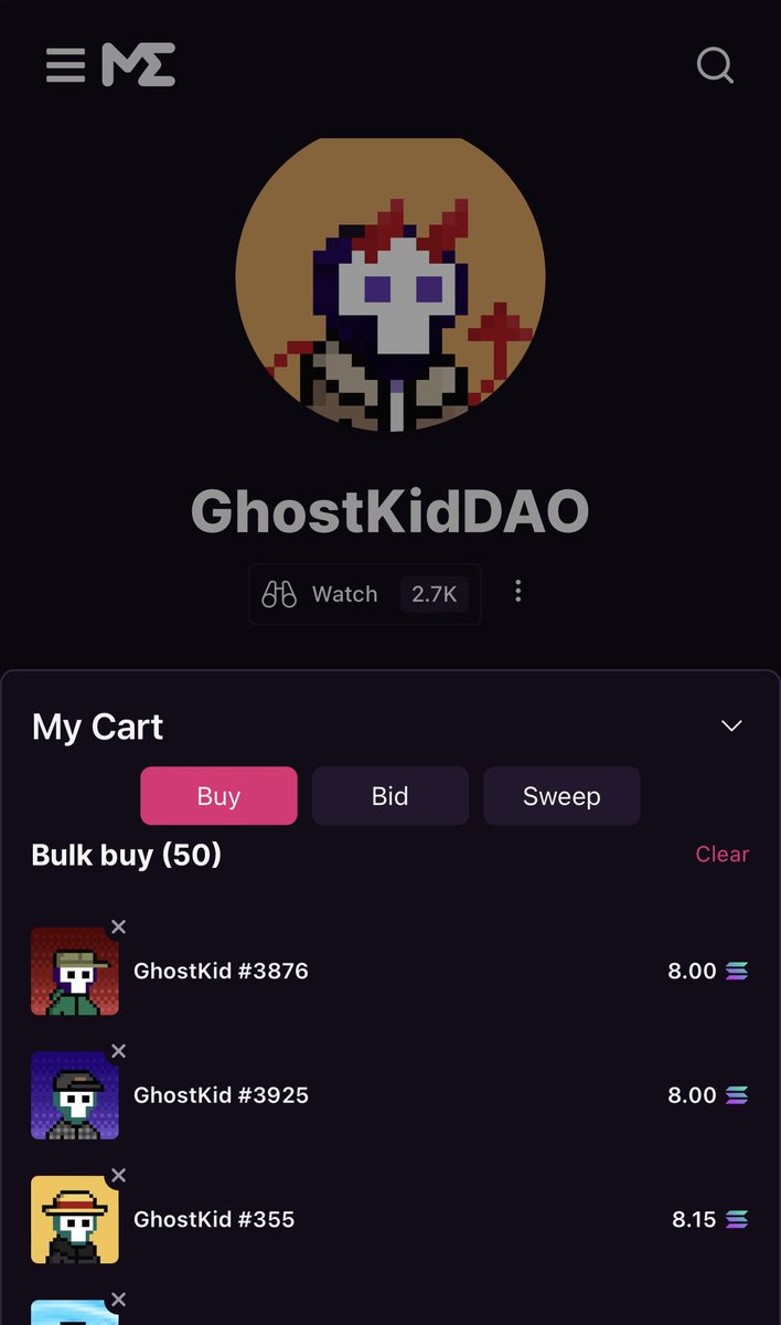 Shear_SOL's tweet photo. I’ve been itching for some more pixel art and @GhostKidDAO has been absolutely killing it lately🫶

I heard they are still the hardest raiders on $SOL too🤔

Do I pull the trigger on the 50 buy or just scoop a couple👀 https://t.co/Xcy4rtCyQd