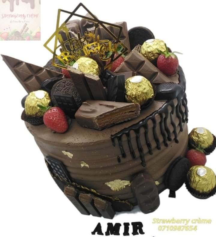 CremeStrawberry's tweet photo. Chocolate here, chocolate there, chocolate everywhere ๐ซ๐๐คค
๐0710987654 for orders and inquiries
#chocolatecake #birthdaycake #loadedcake
Koome Visa Mombasa KES 3,500 https://t.co/jgatRzoAPx