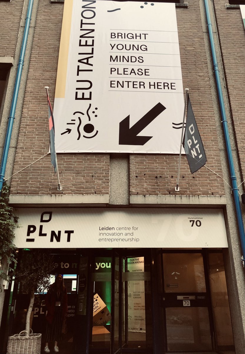 ilsekaaja's tweet photo. Switching gears for a week from rare #cancer research to rapid innovation at the first edition of #EUTalentOn has been such a unique experience! Learned so much with my team, and from my team ✨ Also, gotta say I’m a big fan of the city of #Leiden 🚲 https://t.co/qk3eQe9Doj