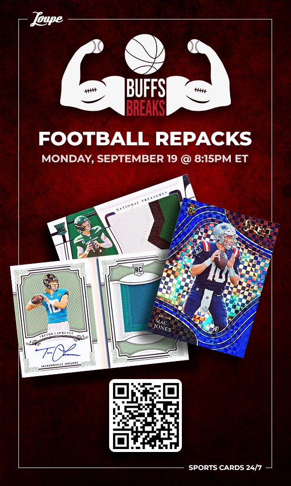 BlowoutBuzz's tweet photo. Buffs Breaks takes to Loupe for live streaming event tonight -- get the details here >> https://t.co/ZGQzy3Et27 

#collect @BuffsBreaks @LoupeTheApp #NFL #breaks https://t.co/Wbk9XY3DHT