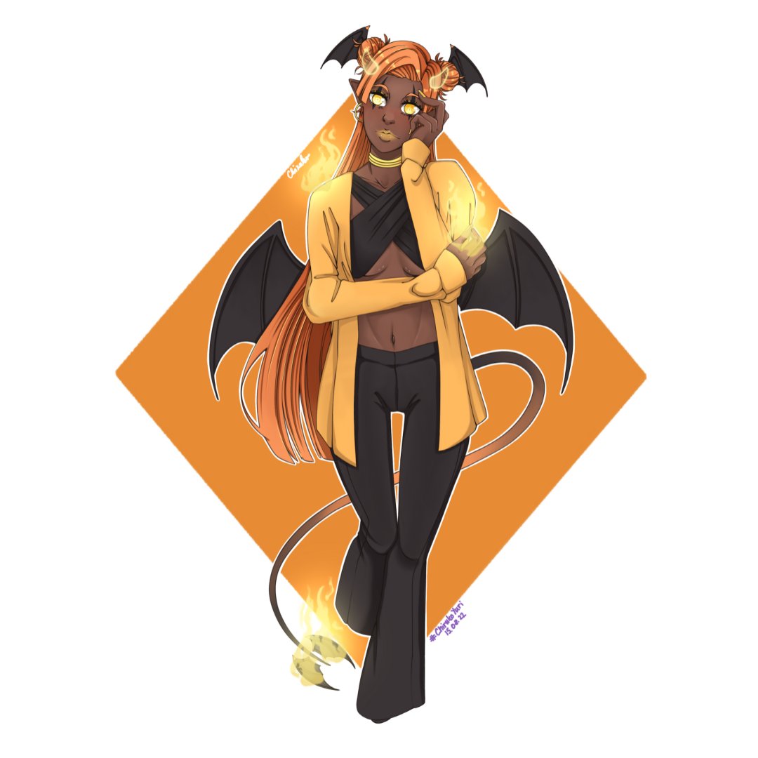 ChirukoY's tweet photo. The last but not least from the A-D series, the Demon of Meanness.
#art #artistsontwitter  #digitalart #procreate #procreateart #procreateartist #demongirl #demon #chirukoyuri https://t.co/8gwD2TgApq