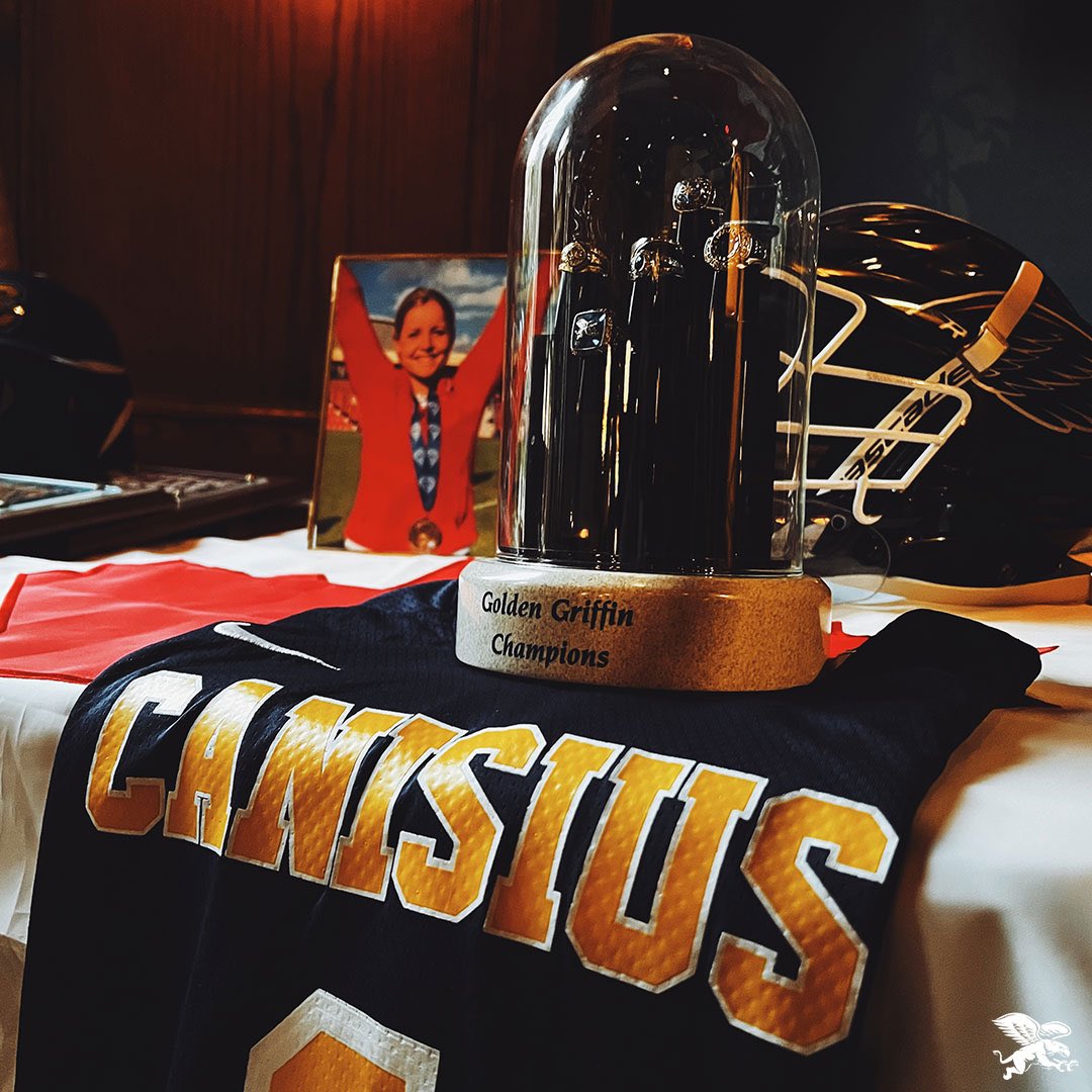 CanisiusWLAX's tweet photo. The newest member of the Canisius Sports Hall of Fame: Allison Daley.

#Griffs https://t.co/j6k0h1YZyx