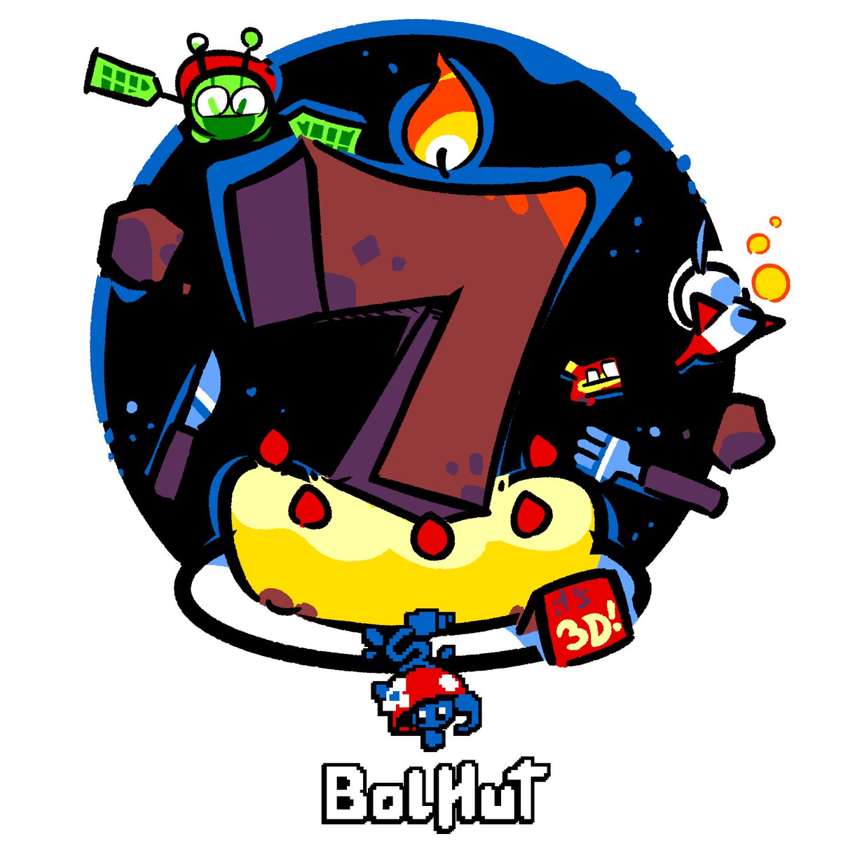 Happy 7 years! 🎉
We are still working slowly... on games!!! Plus a tiny update:

bolhut.com/#blog