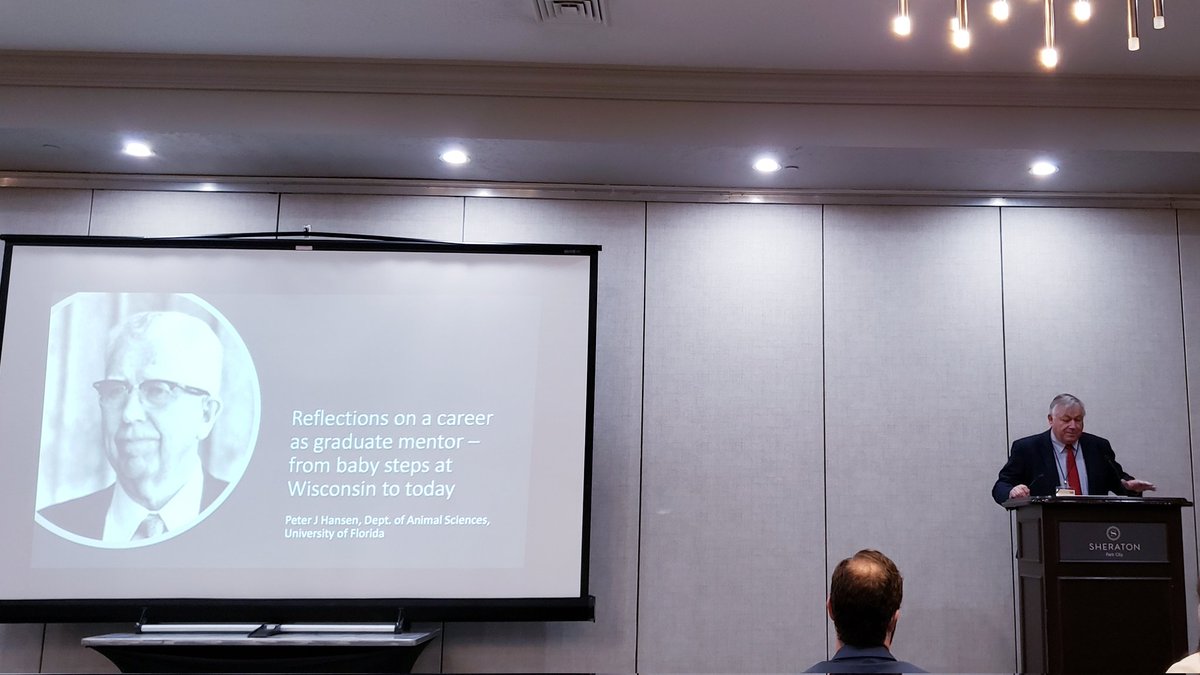 John Bromfield (@ufjbromfield) on Twitter photo Congratulations <a href="/ufpjhansen/">Peter James Hansen</a> on reciept of the L.E. Casida award for mentorship presented at the <a href="/CritterChatter/">American Society of Animal Science</a> <a href="/SSRepro/">SSR</a> joint symposium. A worthy recipient.
"Buy into each student. Your success and satisfaction depend upon their success and satisfaction." Congratulations <a href="/ufpjhansen/">Peter James Hansen</a> on reciept of the L.E. Casida award for mentorship presented at the <a href="/CritterChatter/">American Society of Animal Science</a> <a href="/SSRepro/">SSR</a> joint symposium. A worthy recipient.
"Buy into each student. Your success and satisfaction depend upon their success and satisfaction."