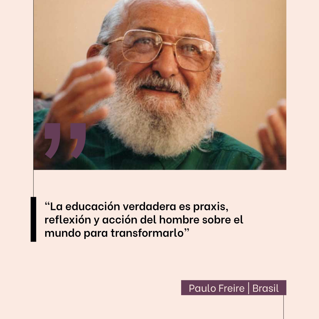 iberjuve's tweet photo. #PauloFreire nació el 19 de septiembre de 1921 en Brasil. 

✨Fue pedagogo, educador y activista por los derechos de los más desfavorecidos. Es considerado uno de los teóricos más importantes e influyentes en el ámbito de la educación del siglo XX. https://t.co/cnsxLeSwyj