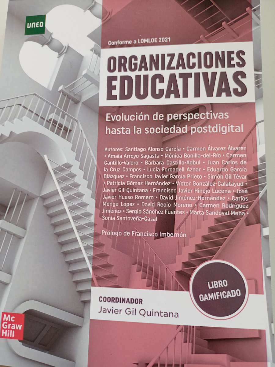 InnovaFormaEdu's tweet photo. Organizar un centro educativo es disponer de forma ordenada los elementos que lo configuran, armonizando la presencia y acción de los distintos componentes para conseguir los objetivos propuestos en un proceso de constante cambio y actualización

@javiergilquinta @McGrawHill_ES https://t.co/xu0Y35mJ4J