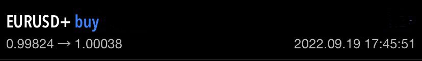 $EURUSD 19/09/2022 
⁃1:6R Longs on EU (New York Session)

Longs on EU targeting a high. Price still has the potential to push higher to take out swing.
 
#forex #forexmarket #forexnews #news #Trending #TrendingNow #TrendingNews #economics #eurusd #eu #trading #fx #StockMarket