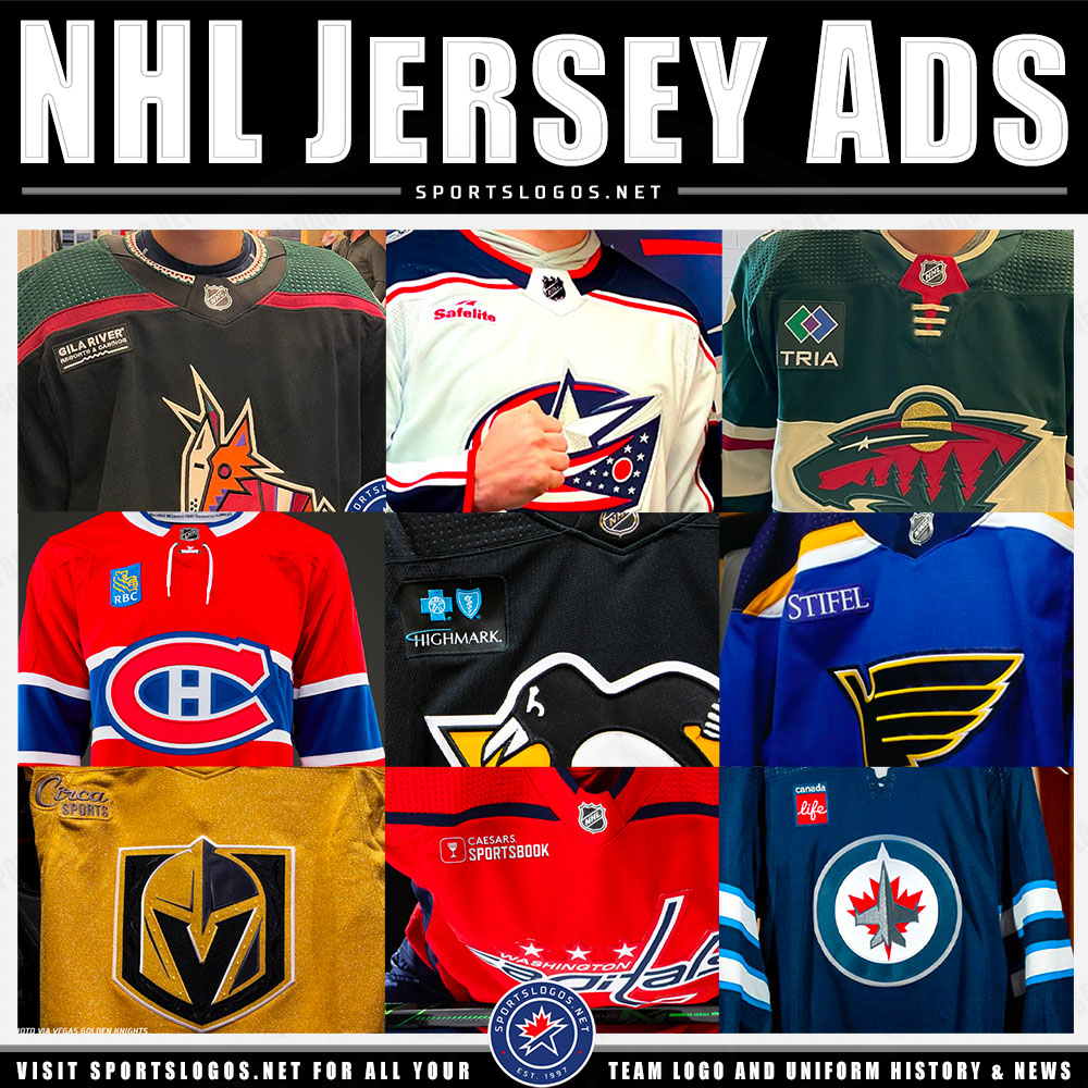  Jerseys ads coming to the NHL for 2022-23 season
