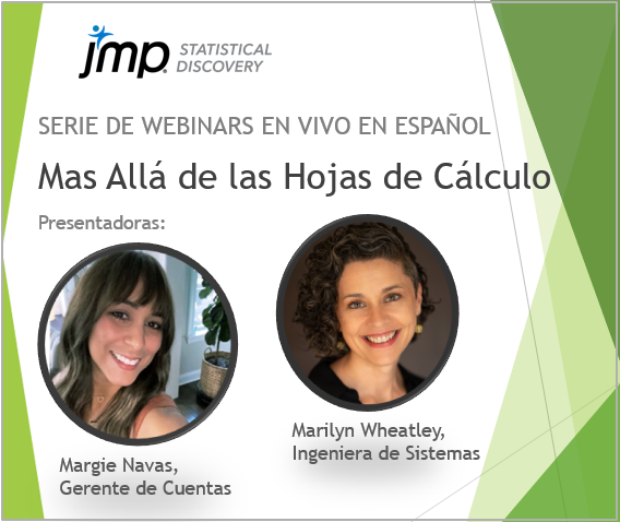 JMP_software's tweet photo. JMP: Mas allá de las hojas de cálculo - Sesión 4: Análisis Básicos y Modelado
Sept. 22, 2022 11 AM MST
https://t.co/cOlzgPECnL https://t.co/XBL3mFjPUd