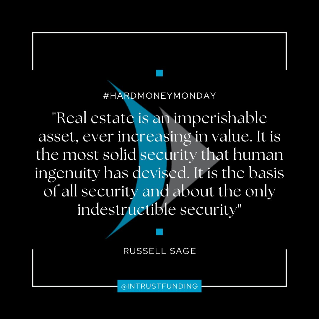 IntrustFunding's tweet photo. โจFeeling motivated this morning? If not, we got you. Here's a little #HardmoneyMonday quote to get you going ๐ช #intrustfunding #love #motivation #instagram #like #happy #photooftheday #inspiration #success #quotes #goals #marshallfield #realestateexperts #realestateinvesting https://t.co/yqzzR6KmLC