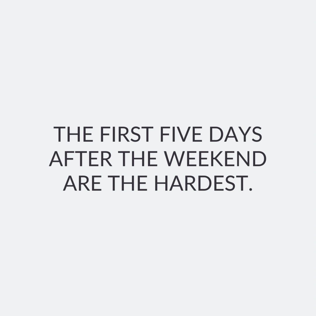 Only the first five days, though 😂 Happy Monday!

#interiordesignideas #moderndesign #modernandminimal #Realestateofmind #Realestateboss #Realestateagent #Realestatecareers #realestatematchmaker #weekend #WeekendVibes