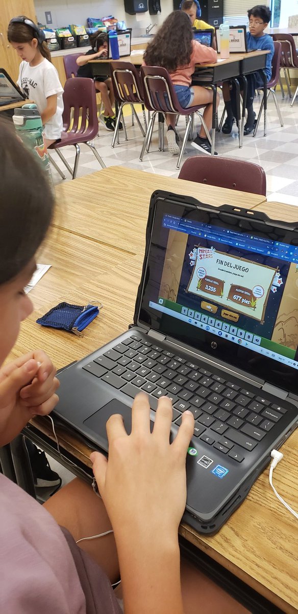 Isoto28's tweet photo. Starting our day with Reflex in Spanish @ExploreLearning 
Thanks for this great opportunity. Kids loved it ❤ @APS_SarahSmith @dehutson7 @APSDualLang https://t.co/MFokUEFGzJ