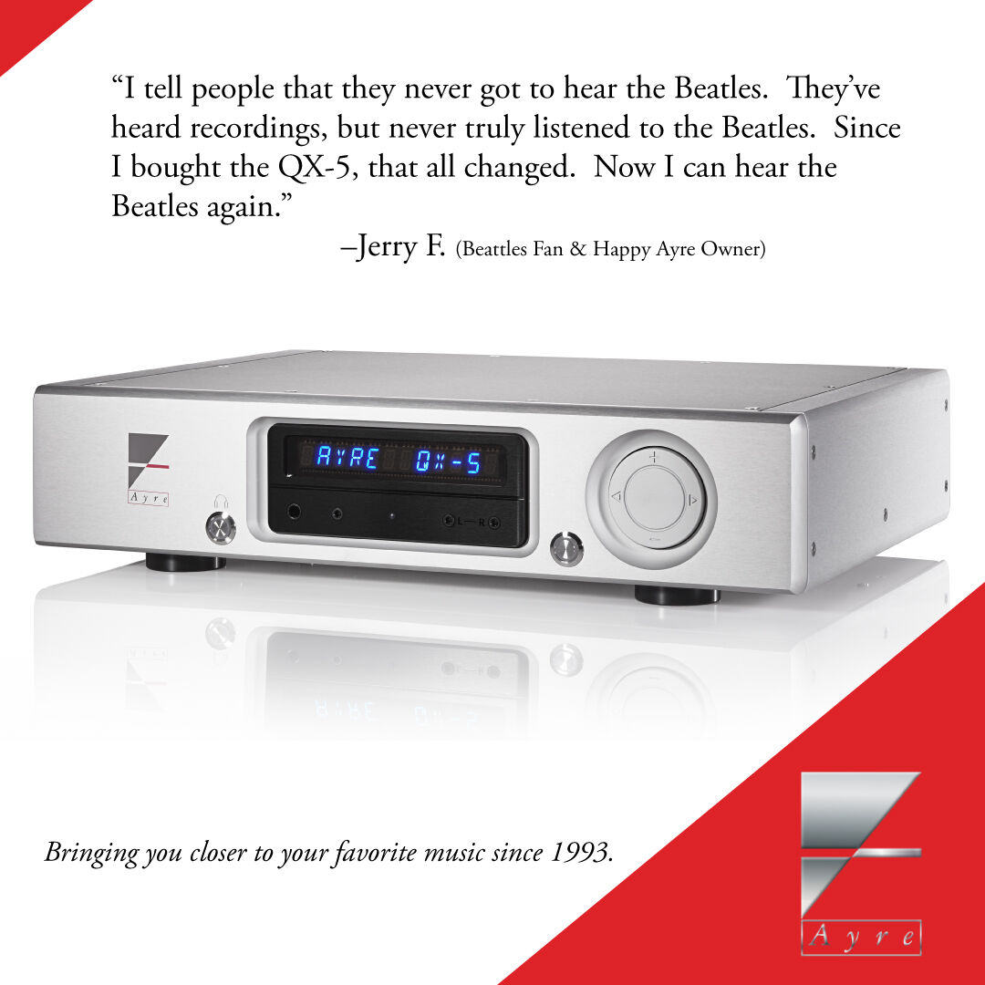 AyreAcoustics's tweet photo. Our goal, every day, is to figure out how we can push technology so we can hear farther into our favorite music.

#ayre #ayreacoustics #musicstreaming #highendaudio #DSD #audiogear #musicislife #homeaudio #headfi #hifidelity #madeinusa #hifi #hifiaudio https://t.co/984ZmhnIfl