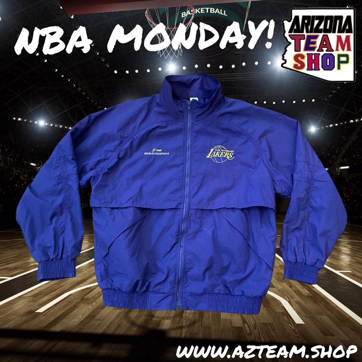 AZTeamShop's tweet photo. 🏀NBA MONDAY🏀

The season is right around the corner and we've got the gear to make you feel like you're in the Finals!

https://t.co/lUcKctTms7

#nba #basketball #nbabasketball #suns #warriors #hawks #lakers #vintage #jersey #apparel #jacket #sportsapparel #collectible https://t.co/Zl5mWNIA4E