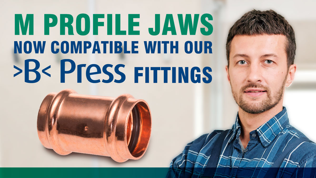 ConexBanninger's tweet photo. BIG NEWS, @RothenbergerUk M Profile jaws have now been approved for use with >B< Press fittings, time to >B< Press
#BPress #mprofilejaws #rothenberger #copper #3pointpress https://t.co/fW8mRwnu6J