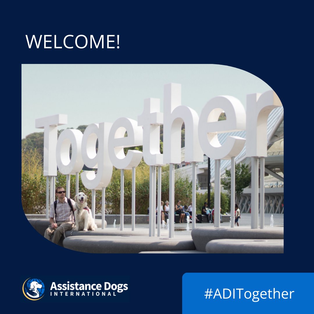 adiintl's tweet photo. #ADITogether begins! Over the next few days we'll be sharing all about the 2022 ADI conference. We are so grateful for all the members, presenters and sponsors that are making it happen. A special thank you to our hosts Early Alert Canines for their warm welcome. https://t.co/GQctcFUbnW