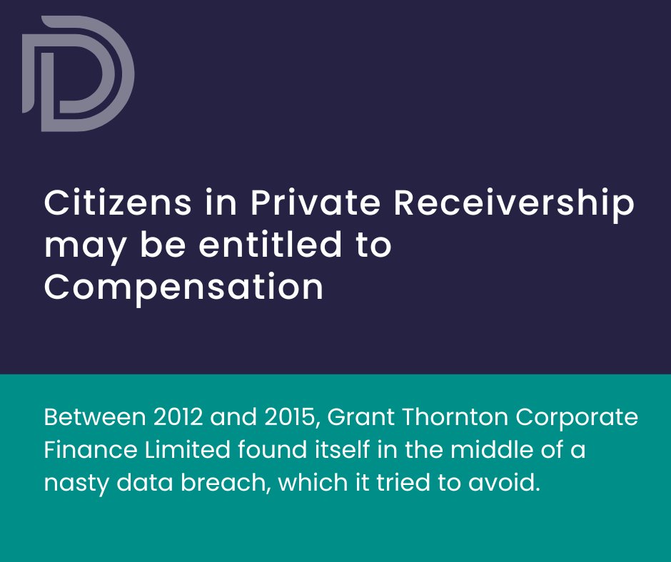 DataPrivacyIre's tweet image. #DataBreach - citizens in private receivership may be entitled to compensation: dataprivacyrights.ie/how-data-priva…