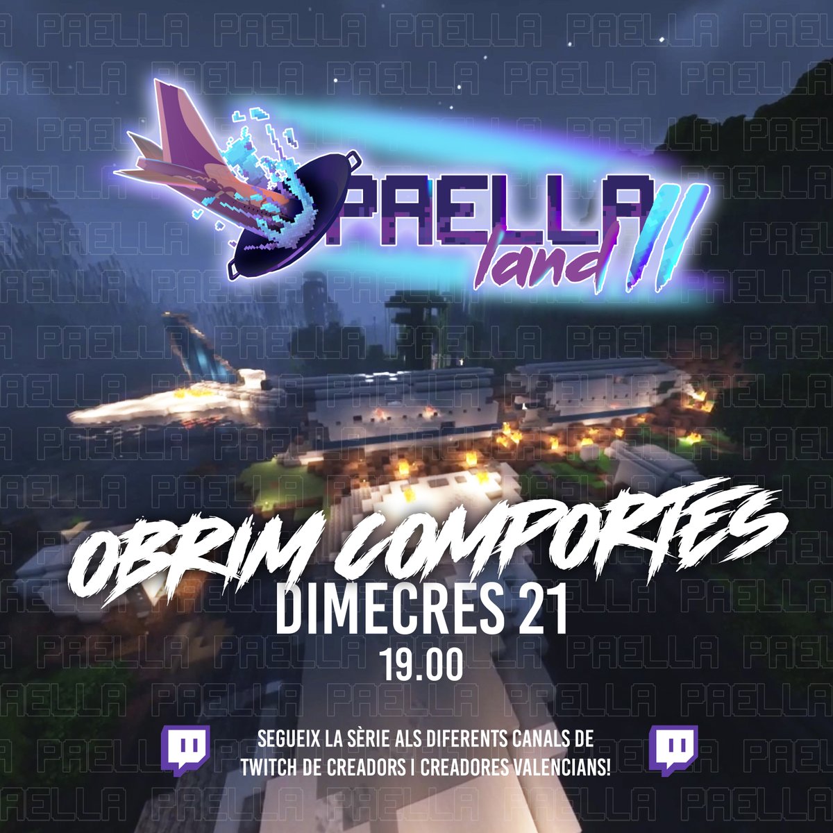 PaellaLand_'s tweet photo. 🙀Ja ho tenim tot preparat!

🥘Aquest dimecres 21 de setembre començarà #PaellaLand2 i la podreu seguir a través dels canals de Twitch de molts dels integrants. Avisem que hi ha sorpreses🤭

✈️Voleu conèixer als integrants? Ens veiem a PaellaLand 2 https://t.co/Zshpphkdj9