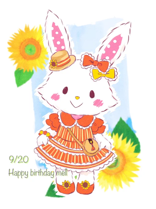 だいすきなウィッシュミーメルちゃんお誕生日おめでとう#メル誕2022 
