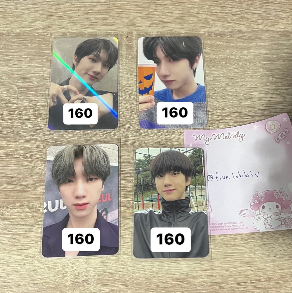 fivelobbiv's tweet photo. พร้อมส่ง Doyum 
- ขายแยก 160 ฿ (เหมา 500 ฿) 🛒
สนใจติดต่อสอบถามเพิ่มเติมได้คั้บ🥹

#ตลาดนัดJUSTB https://t.co/OncM46NyCm