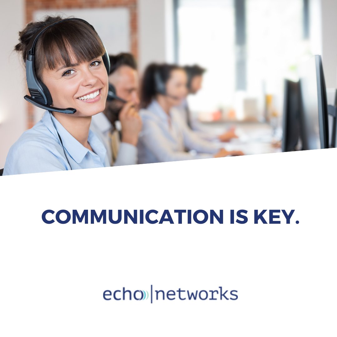 Echo_Net_Works's tweet photo. 📶 Poor communication can be one of the main reasons for lost sales and can also affect your company's reputation.

🔑 Communication is key. It's time to get a professional phone system.

🌐 https://t.co/FZRzKUXTQj  |  ☎️️ 1-866-989-ECHO https://t.co/v5eKS5zXea