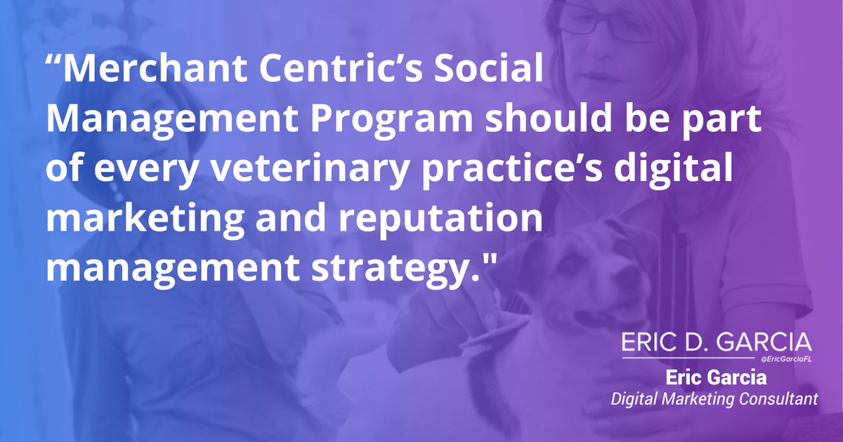 We are honored to be the trusted choice of leading Veterinarian groups across the country and recommended by experts within the field.

To learn more on how we can serve your practice, check here: bit.ly/3S6L7u9 

#MerchantCentric #Veterinary